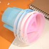 2 Pcs Thickened Design Paint Brush Wash Bucket Multifunctional Painting Pen Holder  Art Student