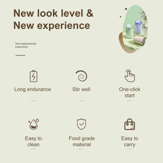 Магнитная кружка для помешивания кофе Yousheng, автоматическая чашка для помешивания, перезаряжаемый электрический блендер, высокоскоростная кружка для смешивания для офиса и дома