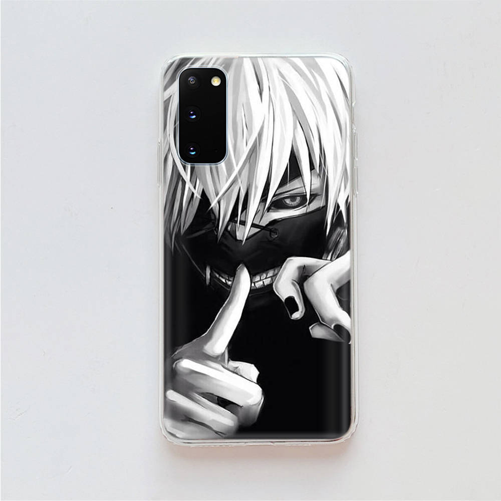 AD94 Tokyo Ghoul аниме прозрачный чехол для Samsung A04 A14 A23 A34 A54 M23 M33 M52 M53 Realme 10 9 C30S C35 C55 VIVO Y02 Y21 Y33S Y51 X80 V25 чехол