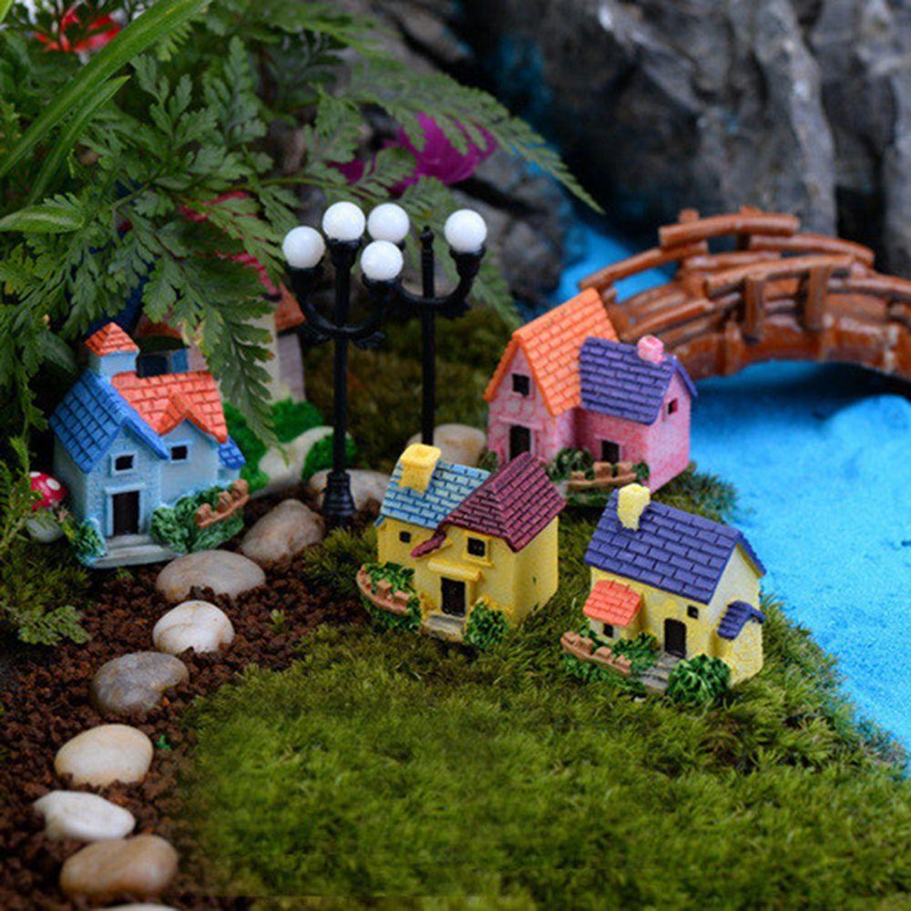 Лесной дом Вилла Микроландшафт Замок Сказочный сад Декор Фигурки Миниатюрные украшения
