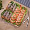 1PC Stainless Steel Prawn Peeler Shrimp Deveiner Peel Device Creative Kitchen Tools