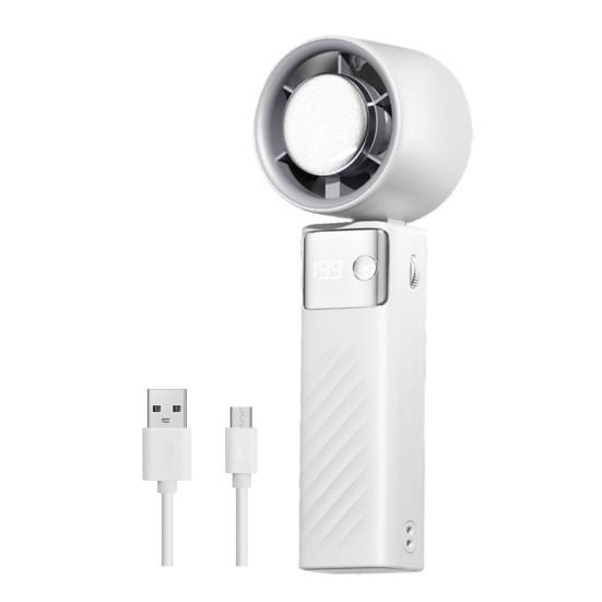 Маленький вентилятор персональный кондиционер 1-199 скоростей регулируемый сильный воздушный поток цифровой дисплей перезаряжаемый вентилятор воздушный охладитель