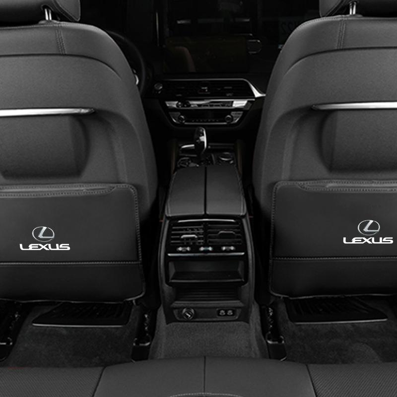 AAPE1 Car Seat Back Anti-Kick Mat Protector Pad Cover For Lexus F SPORT ES RX NX LS UX LM LX GX LC RZ IS CT GS RC HS SC TX LBX IS300 R