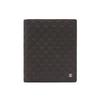 Daks Brown Matte Leather Wallet With Dd Plate Logo Dbwa1f367