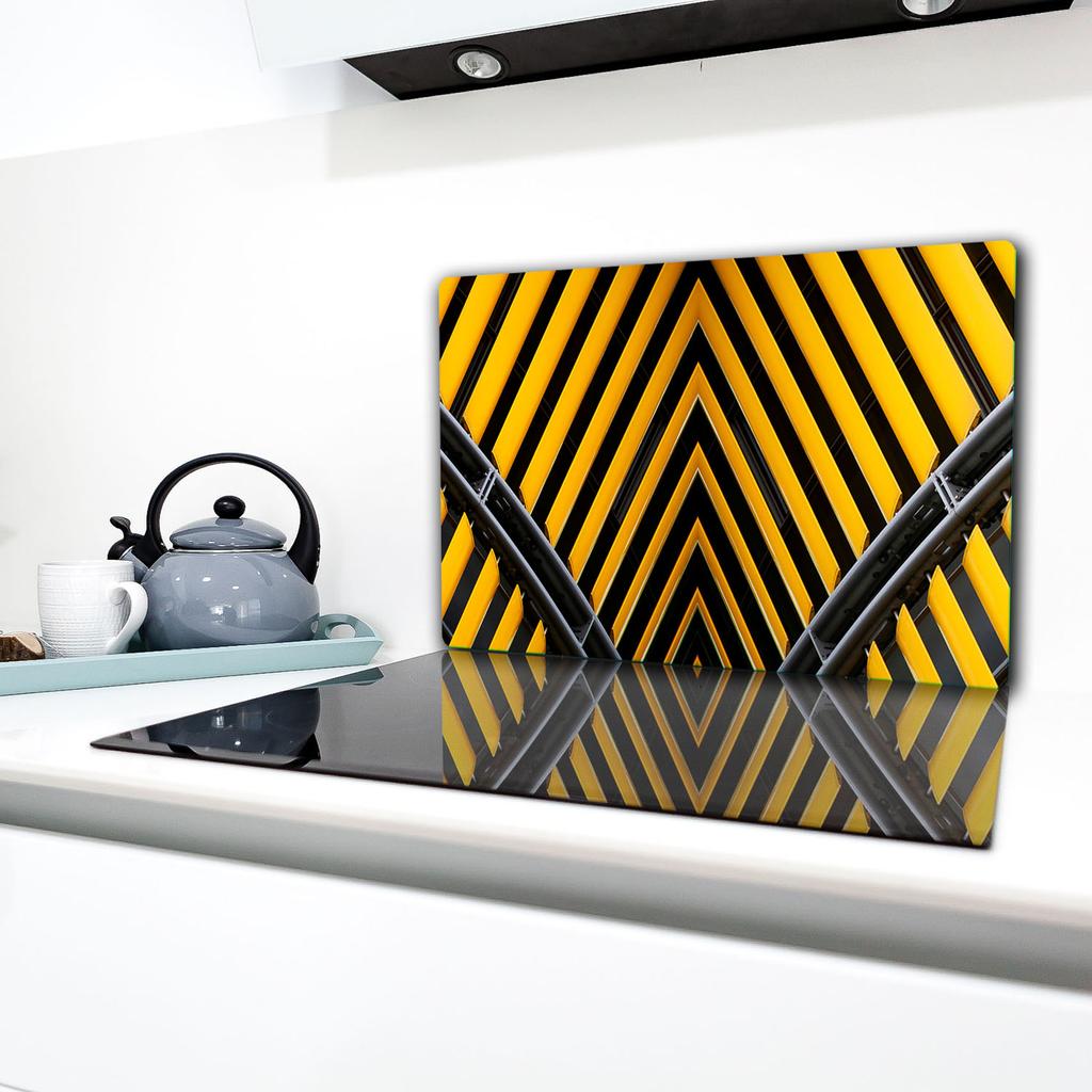 GLASS PROTECTIVE PLATE FOR STOVE 80x52 PIECE