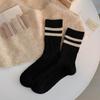 5 Pairs of Women's Autumn and Winter Socks Thickened Warm Tube Socks Retro Simple Fashion Stockings