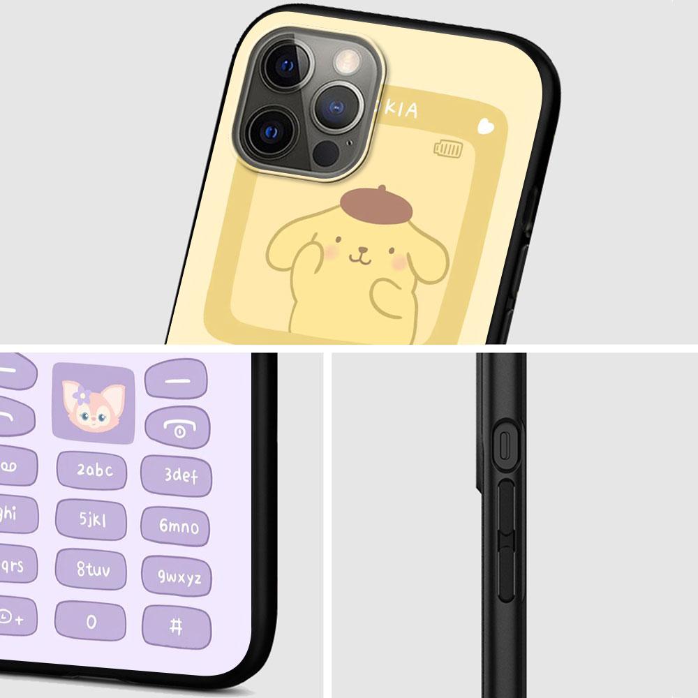Чехол Hello Kitty Kuromi Cinnamoroll для Apple iPhone 13 14 Plus 11 12 Mini 15 Pro Max 7 8 SE 2020 X XS XR Силиконовый чехол для телефона