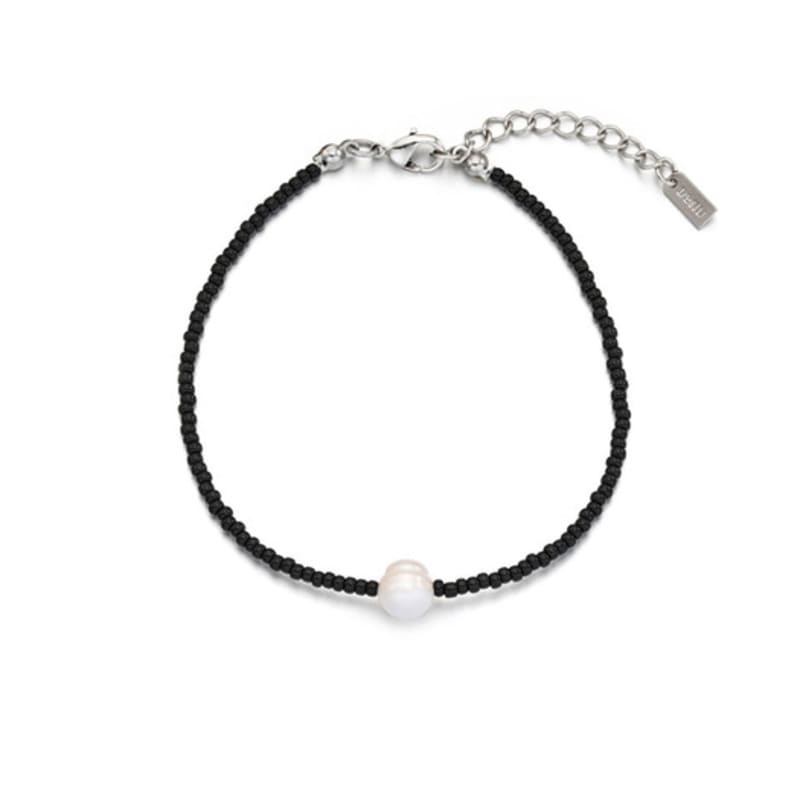 Браслет из бусин Denu Black Realstone