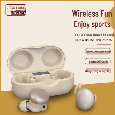 Полностью беспроводные Bluetooth-наушники-вкладыши, водонепроницаемые, для спорта, с долгим временем работы от аккумулятора