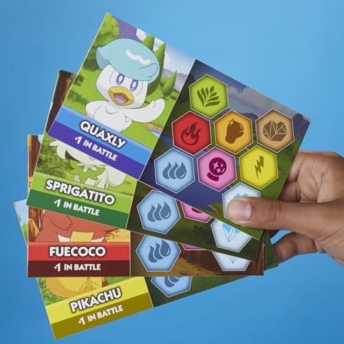 Настольная игра «Монополия: Покемон» | Возраст 8+ | 2-4 игрока | Игра для детей, фанатов Покемонов | Веселая семейная игра | Среднее время игры: 45 минут