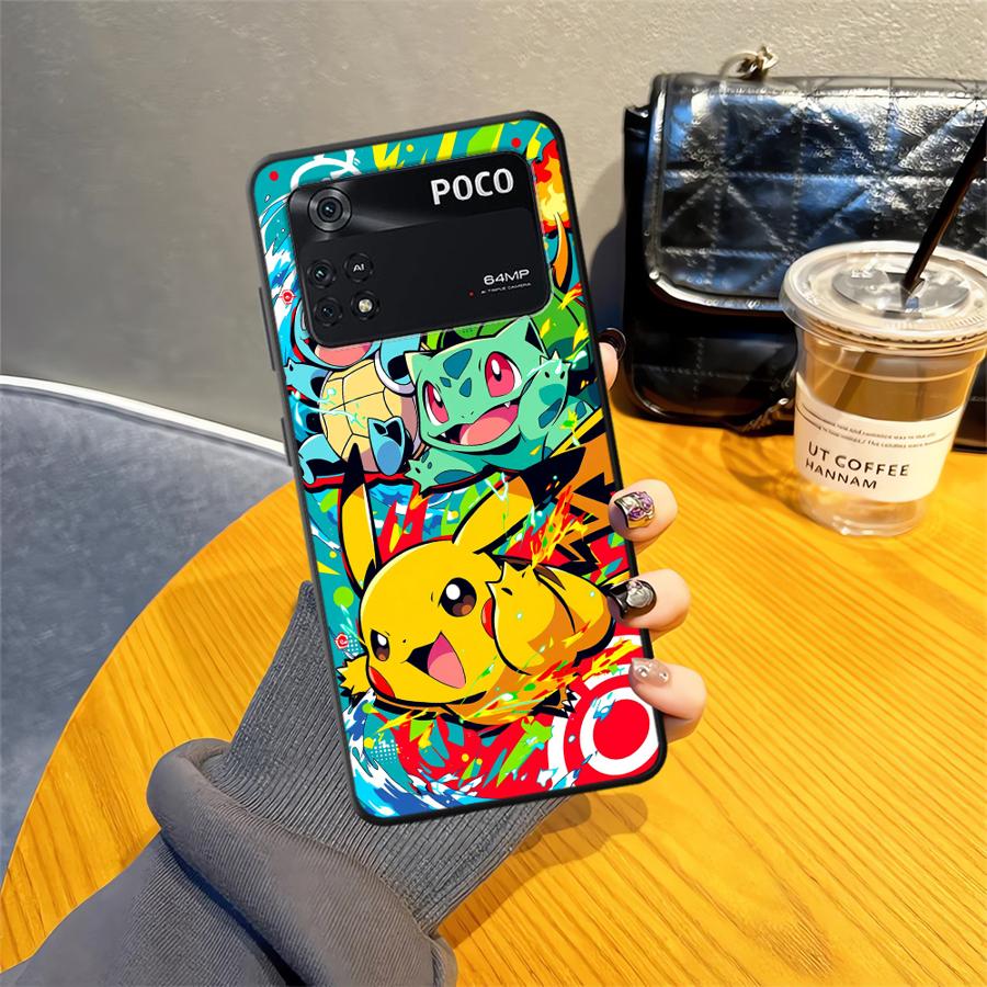 Мультяшный чехол Hot Pokemon для Xiaomi Poco F8 M3 M4 M7 Pro F1 C75 C71 C61 M5 F3 X3 X4 X5 X7 Pro C50 Чехол для телефона