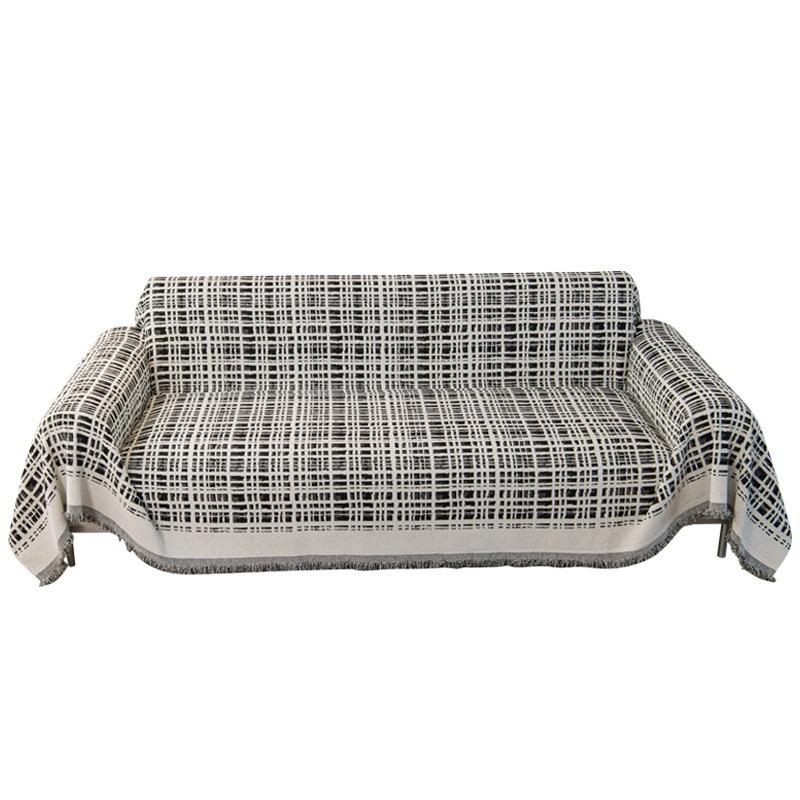 Chenille Sofa Towel Full Cover Fabric, All-season Universal Sofa Towel, Minimalist Style, Double-sided Usable Sofa Cover Blanket