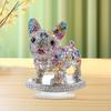 2D Flat Acrylic Dog Sign, Collectible Puppy Statue for Office And Living Room