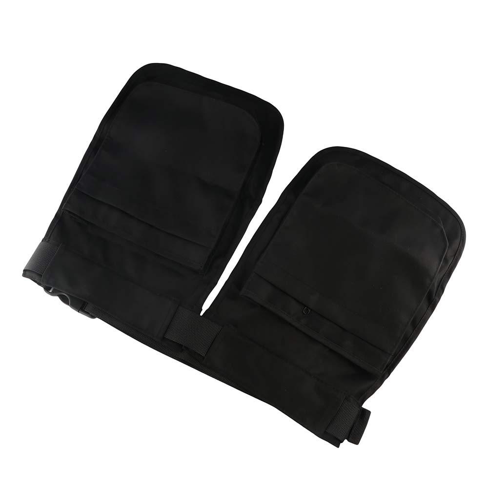 Multi-pocket Apron Belt Bag Black Fanny Pack Wear Resistant Tool Pouch Travel