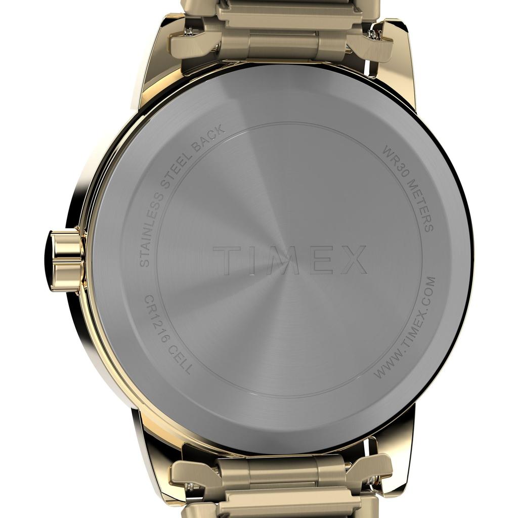 Часы Easy Reader Белый циферблат Латунь Минеральное стекло Кварцевые часы Бренд TW2W52400 Золото [TIMEX] Женские [Товар]