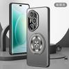 Применимо к чехлу для мобильного телефона Honor 111, матовое кольцо-подставка из алюминиевого сплава, Honor 111pro с защитной пленкой для камеры, противоударный
