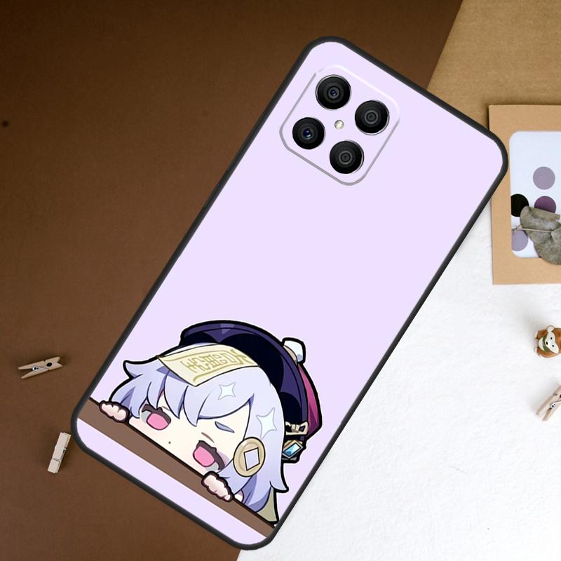 Qiqi Klee Genshin Impact Case For Honor 200 Pro 400 50 70 90 X9a X9b X9c X9d X8b X8c Win Magic 7 Lite 5 6 8 Pro Cover