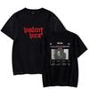 Футболка с принтом Violent Vira Merch Наша Леди Скорбей Тур Унисекс Топы Футболка Уличная Футболка Модные Топы y2k
