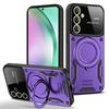 Для Samsung Galaxy A55 A35 A15 A25 5G чехол автомобильный магнитный держатель бронированная задняя крышка для Samsung A 15 25 35 55 5G чехлы для телефонов Fundas