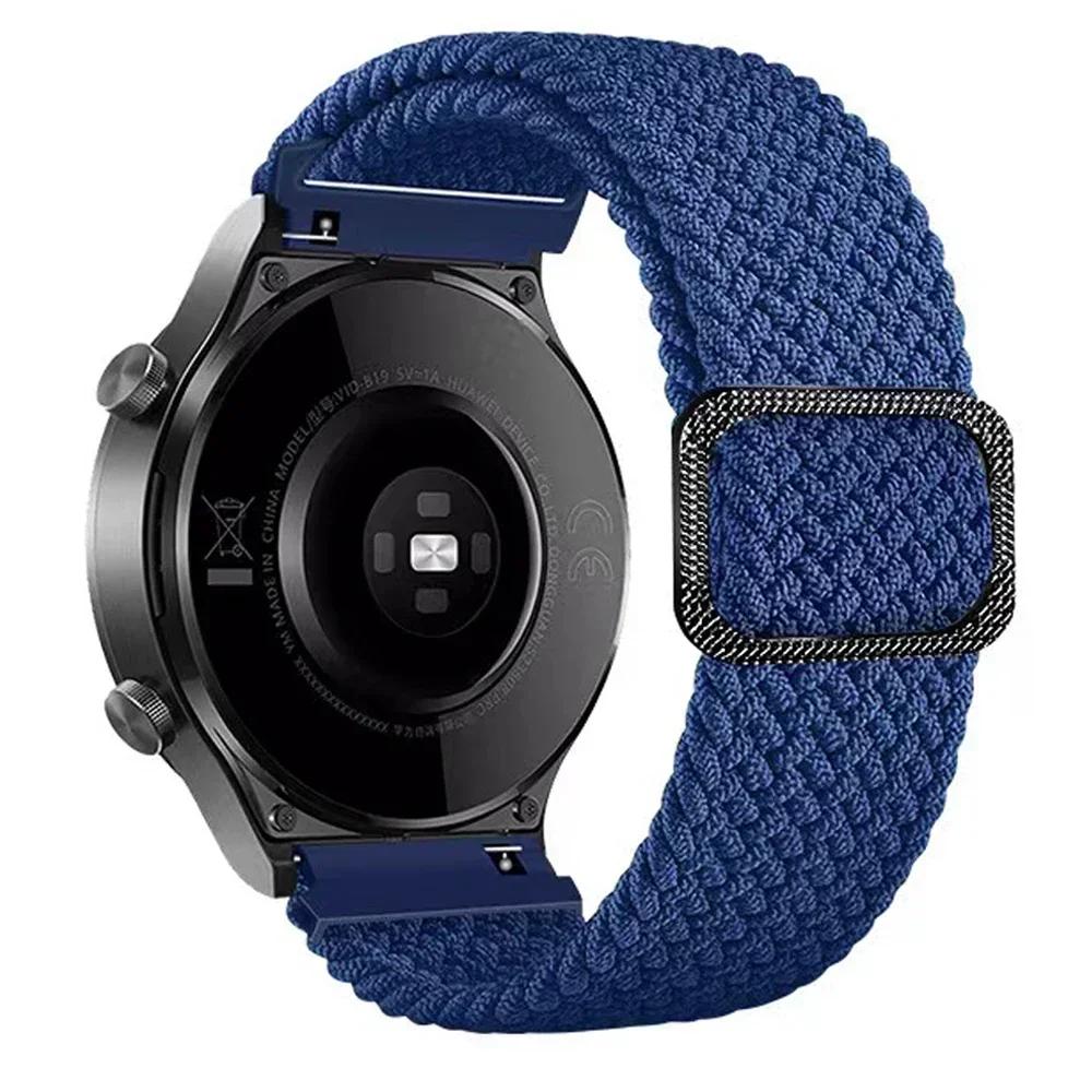 Нейлоновый магнитный ремешок 20 мм 22 мм для Garmin Forerunner 570 265 55 255 Active 6 5/Vivomove Trend/Vivoactive 6 5/Venu 3/2 Браслет