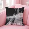 Singer Music Lana Del ReyR Cushion Cover Pillow Case Soft Skin Friendly Fabric  Concealed Zipper