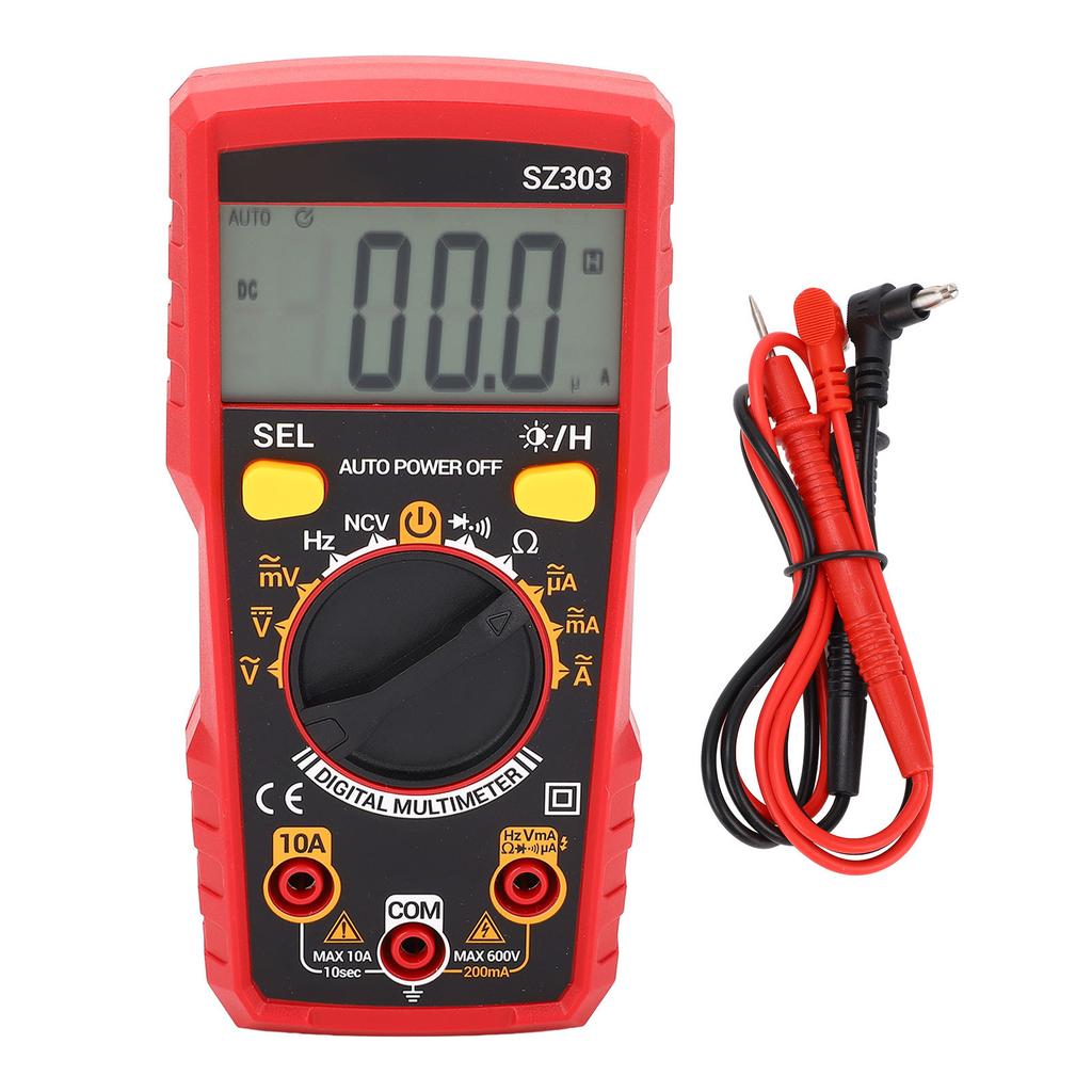 Цифровой мультиметр Высокоточный многофункциональный NCV измеритель напряжения и тока для ремонта и обслуживания