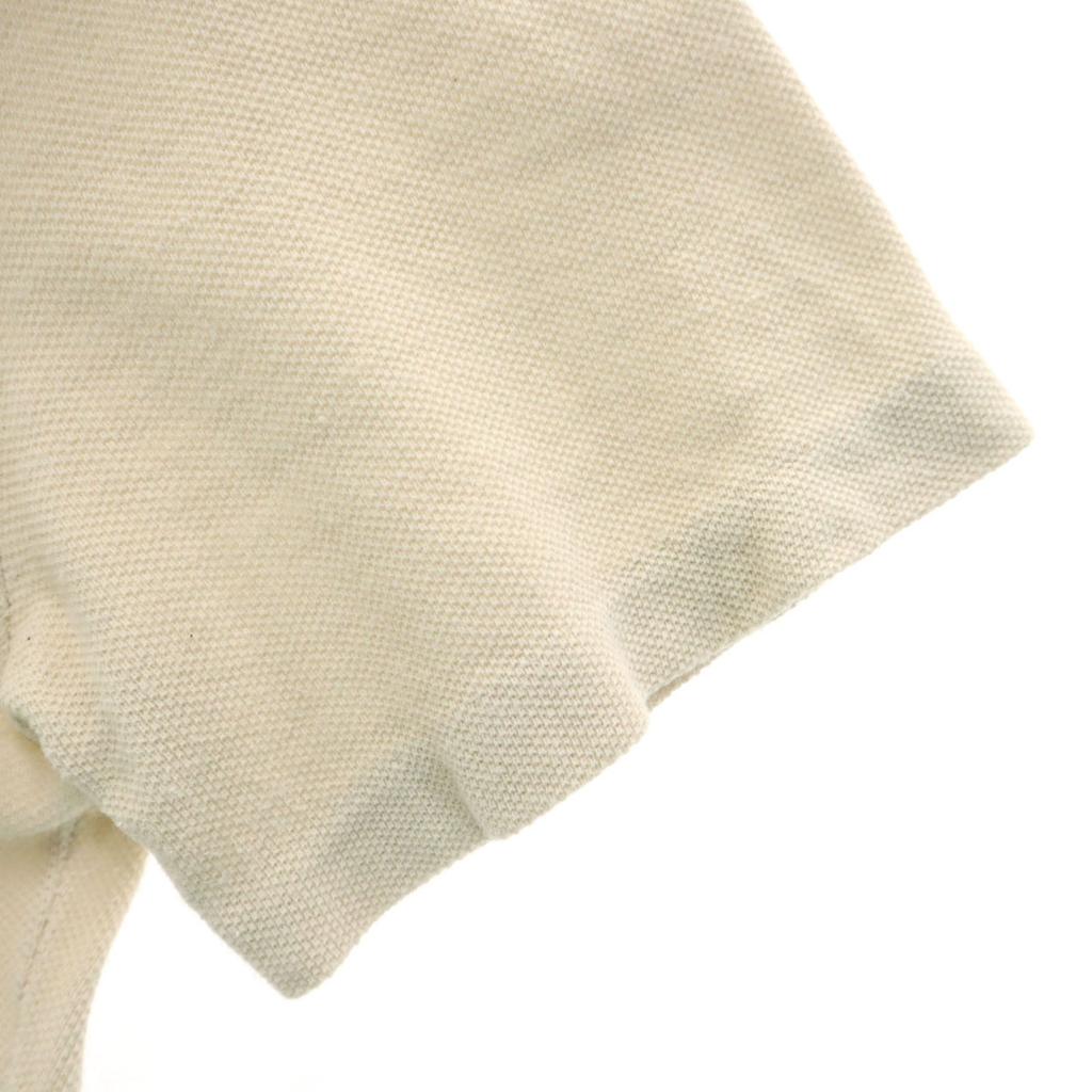 CHEMISE LACOSTE 80s Made in France Vintage Short sleeve Mock neck pique T-shirt Men's Used