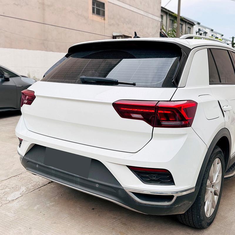 1 пара глянцевых черных спойлеров на заднее стекло для VW T-ROC R R-Line A11 MK1 2017-2024
