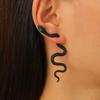 Hip Hop Style Punk Personality Trend Removable Exaggerated Advanced Feeling Snake Earrings For Women