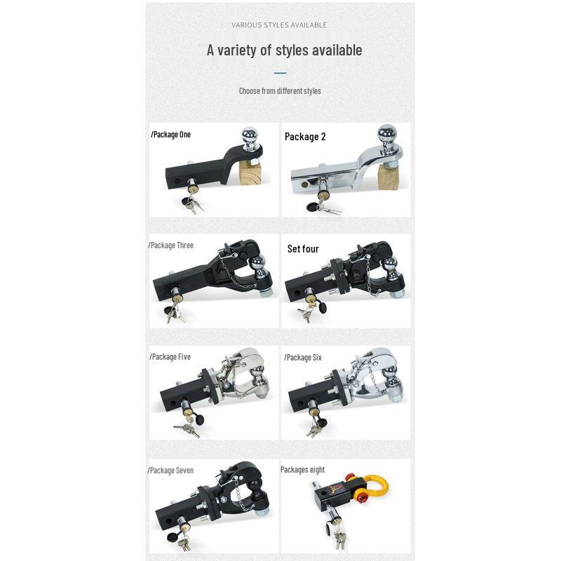 Volkswagen ID4/ID6 & ID3 Tow Hook Bar for Off-road Rear Towing & Motorcycle Carrier