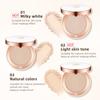 O.TWO.O Face Setting Powder Cushion Compact Powder Oil-Control 3 Colors Matte Smooth Finish Concealer Makeup Pressed Powder