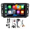 Автомобильная стереосистема Bluetooth Wireless CarPlay для Android Auto 8-дюймовый сенсорный экран IPS GPS-навигация для