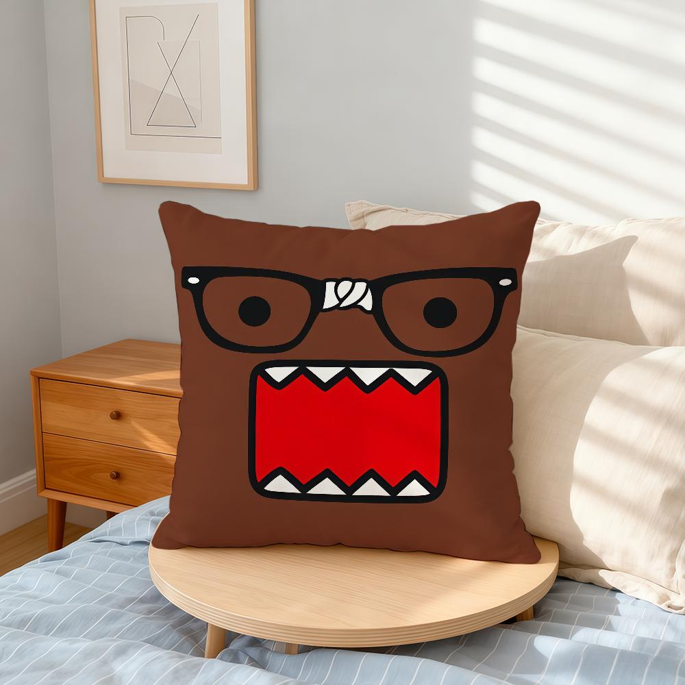 Мультяшная D-Domo kun Милая наволочка для подушки Домашний Офис Удобная Нордическая Простота Хит На молнии Наволочка для подушки