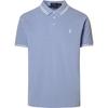 Polo Solid Slim Fit Logo Polo Shirt Men Polo Shirts Blue 710898948-006