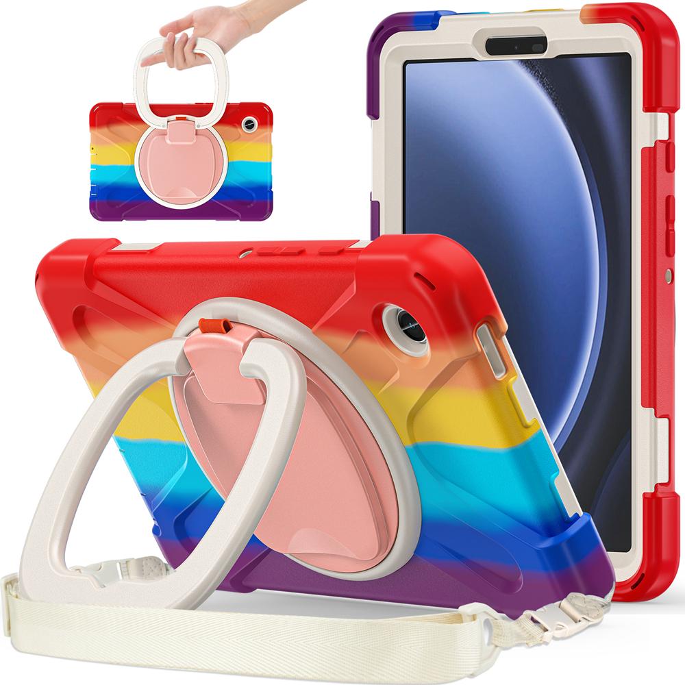 Прочный Чехол Для Samsung Galaxy Tab A9 Plus 11 дюймов 2023 X210 X215 Tab A9 8.7 X110 Планшета Подставка Ударопрочный Прочный Чехол