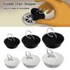 3pcs/set Useful Leakage-proof Round Sewer Drain Cover Bathroom Supplies Bathtub Stopper
