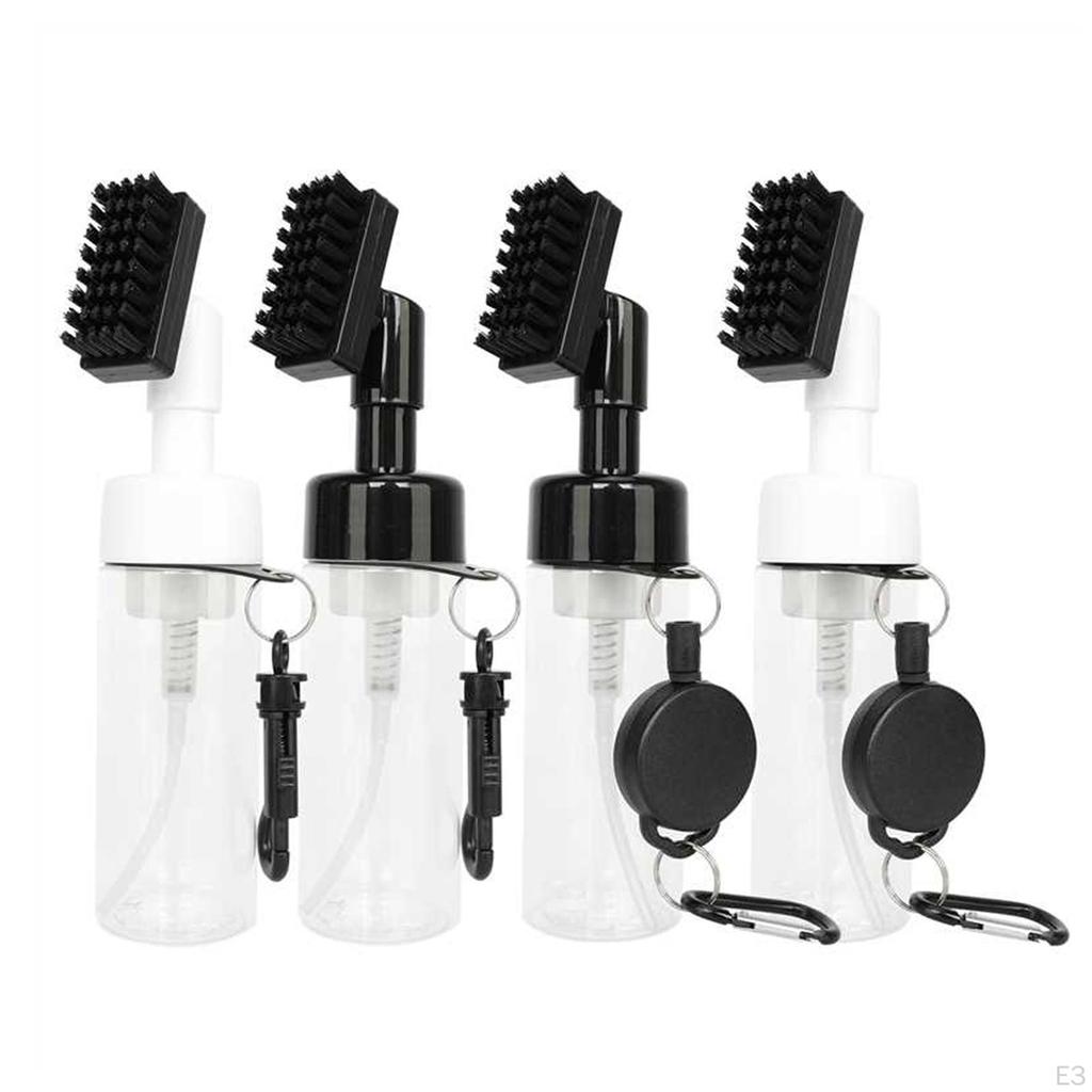 Golf Club Brush Groove Cleaner and Water Bottle Leakproof Reservoir Tube Compact