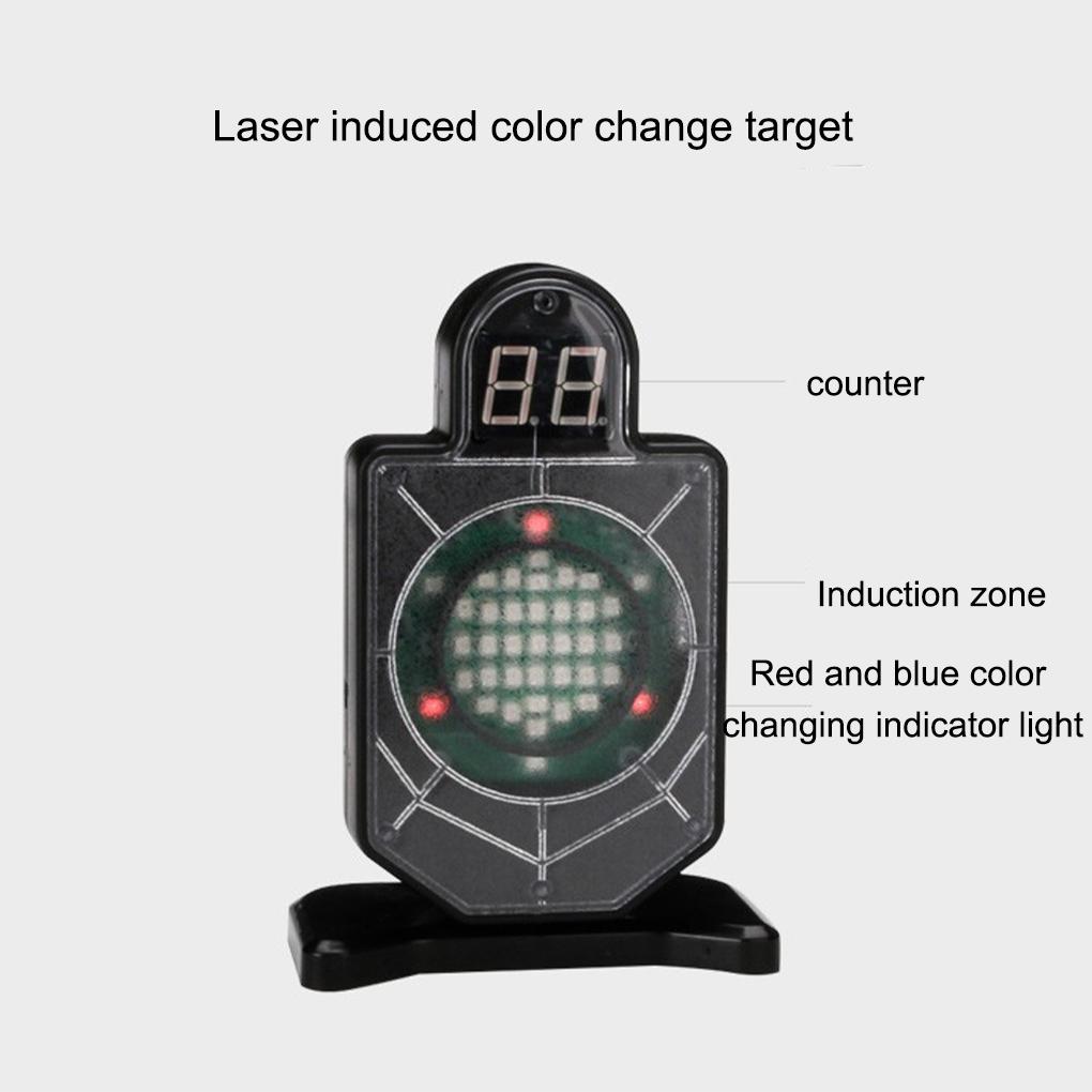 Cz75 Tellen Laser Target Infrared Induction Electronic Scoring Laser Target Color Sensitive Shooting Practice Children's Toys