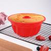 Silicone Chiffon Cake Mold 3D Baking Silicone Molds Round Fluted Tube Pans  for Gelatin