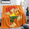 1PC Meister Eder Print Flannel Blanket, High quality Comfortable for All Seasons, Home Decor, Warmth and Comfort, Perfect for Christmas Gifts 83