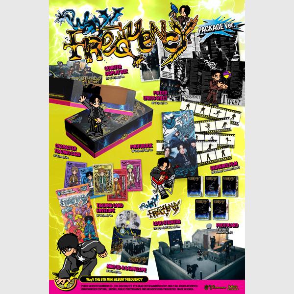 (+магазин подарков) WAYV - 6-Й МИНИ-АЛЬБОМ [ЧАСТОТА] (Пакет Вер.)