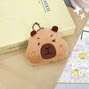 Creative Capybara Keychain Lovely Cartoon Pendant Funny Mini Fashion Keychain Kawaii Backpack Decoration Accessories Gifts