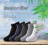 10 Pairs-pack Bamboo Fiber Men's Ankle Socks Size 38-45