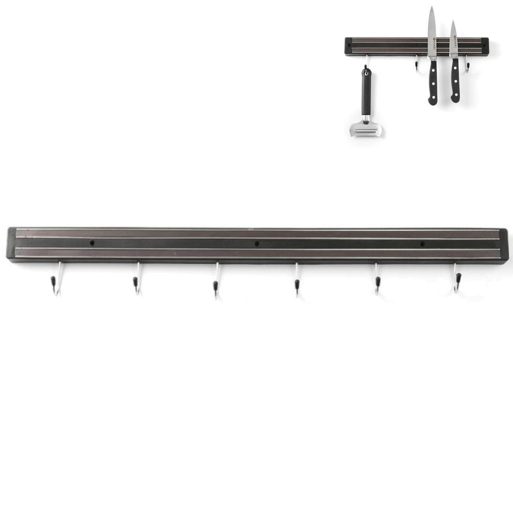 Magnetic Knife Bar With Hooks, Length - Hendi 820407