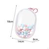 Clear Figure Display Bag, PVC Doll Small Storage Bag for Mini