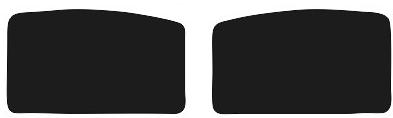 Rear Floor Mats For Porsche Taycan Sedan 2020