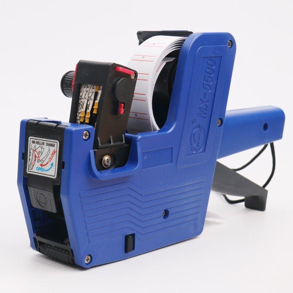 8 Digits Handheld Price Tag MX-5500 Price Label Tool Tag Maker Coding Machine Retail Stores