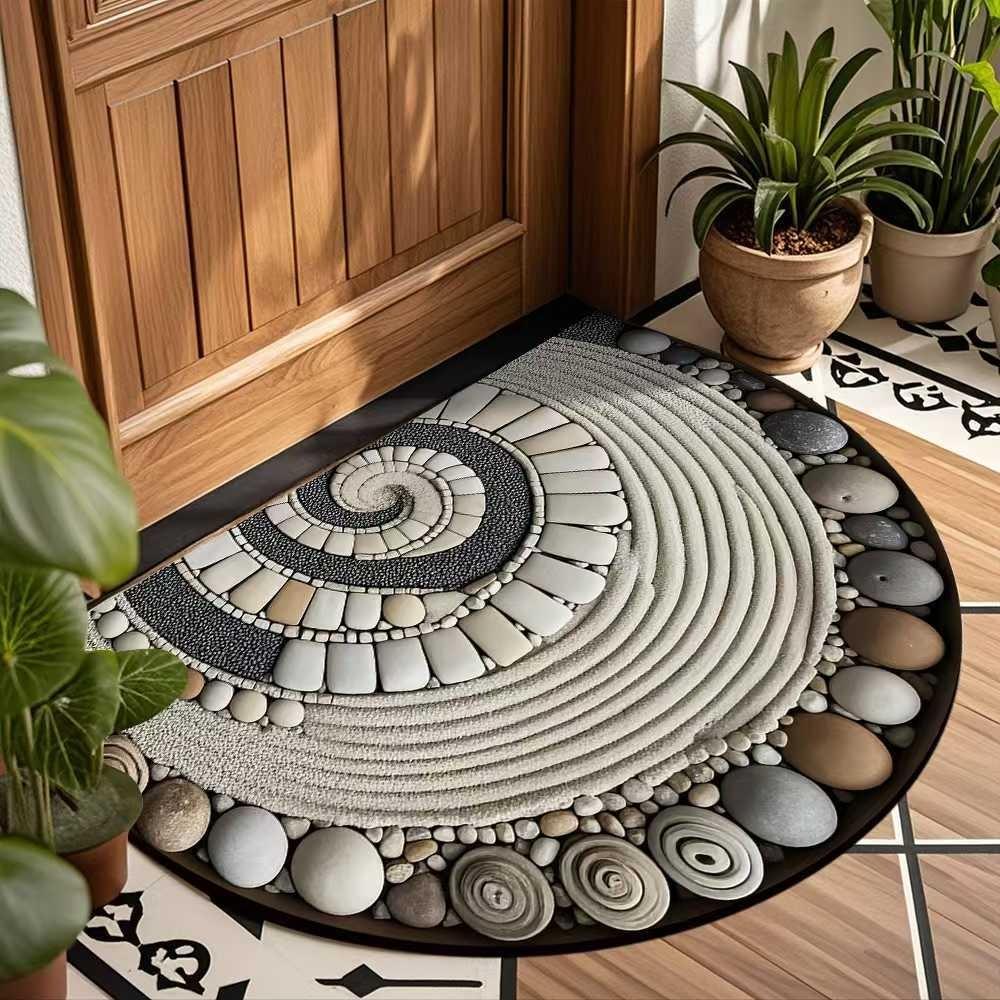 Flower Floral Welcome Rugs Non Slip Door Mat High Quality Entrance Mat Indoor Outdoor