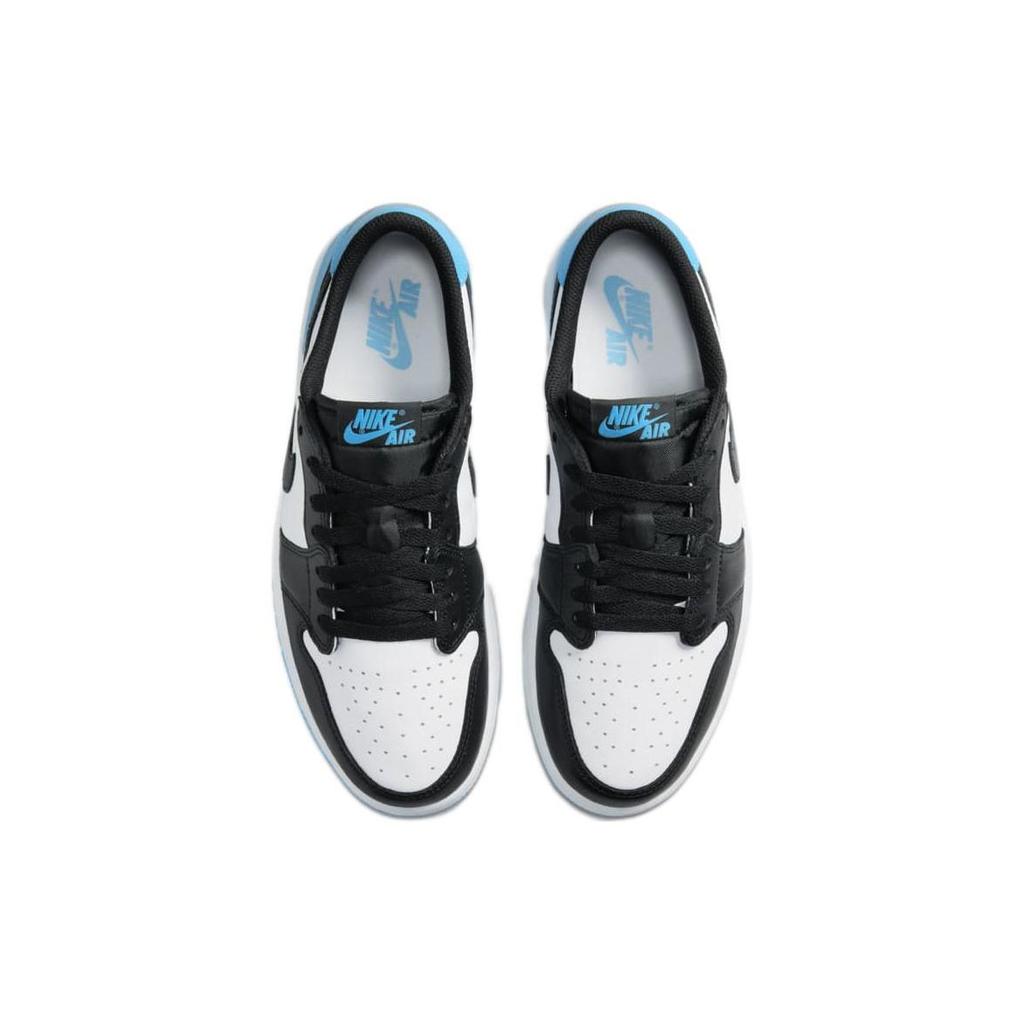 Женские кроссовки Air Jordan 1 Retro Low OG UNC Синий Белый Черный CZ0775-104