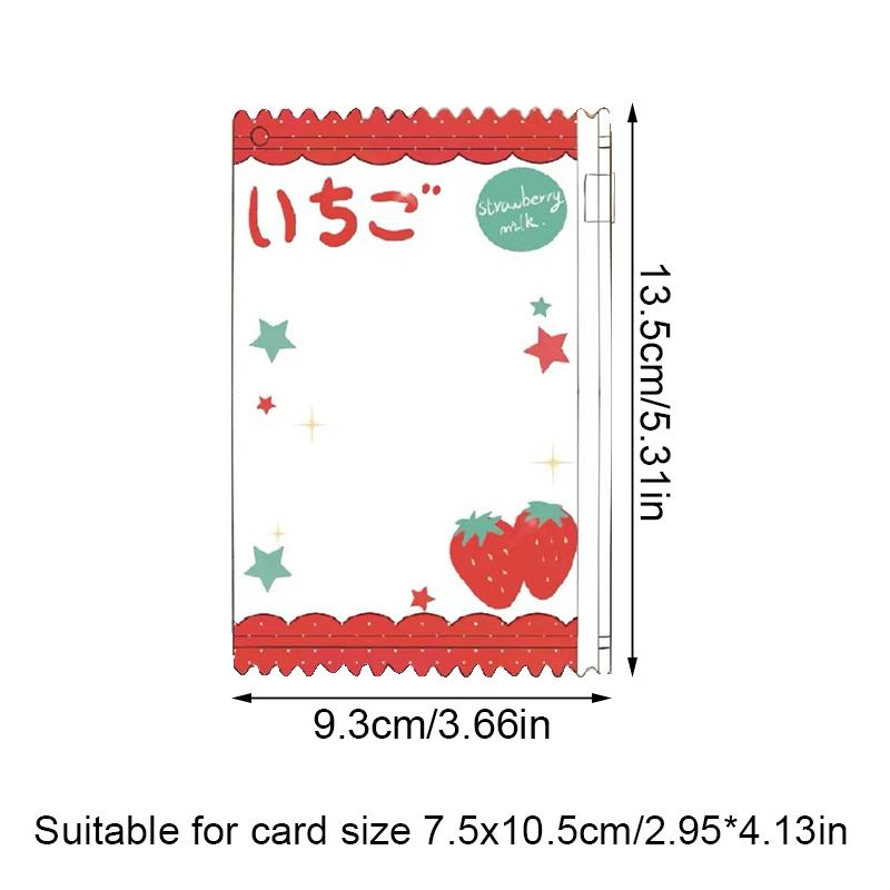 1PC Transparent Candy Bag INS Photocard Holder Idol Photo Card Protective Cover Badge Holder Korean Card Holder Funny